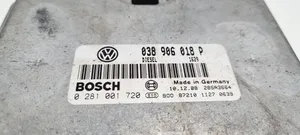 Volkswagen PASSAT B5 Kit centralina motore ECU e serratura 038906018P