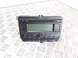 Skoda Roomster (5J) Radio/CD/DVD/GPS-pääyksikkö 5J0035161A