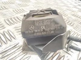 Mercedes-Benz E W212 Alarmes antivol sirène A0038207726