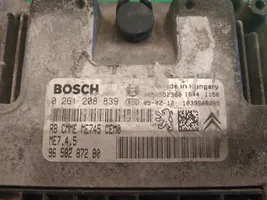 Peugeot 206 CC Sterownik / Moduł ECU 9658287280