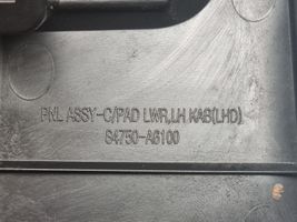 Hyundai i30 Garniture panneau inférieur de tableau de bord 84750A6100