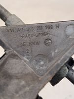 Volkswagen PASSAT B7 Gear shift cable bracket 1K0711789