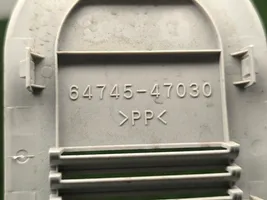 Toyota Prius (XW30) Muu vararenkaan verhoilun elementti 6474547030
