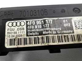 Audi A6 S6 C6 4F Éclairage lumière plafonnier avant 4F0951177