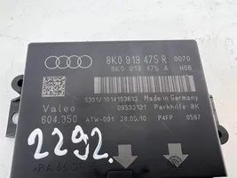 Audi A4 S4 B8 8K Parkavimo (PDC) daviklių valdymo blokas 8K0919475R