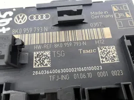 Audi A4 S4 B8 8K Durų elektronikos valdymo blokas 8K0959793N