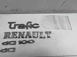 Renault Trafic II (X83) Logo, emblème de fabricant 