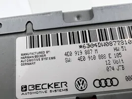 Audi A6 S6 C6 4F Unité de navigation Lecteur CD / DVD 4E0919887M