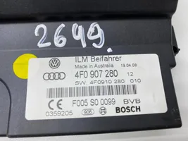 Audi A6 S6 C6 4F Kiti valdymo blokai/ moduliai 4F0907280