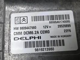 Citroen Jumpy Kit calculateur ECU et verrouillage 9819851280