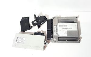 BMW 3 E90 E91 Kit centralina motore ECU e serratura 61356943791