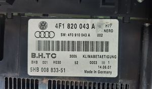 Audi A6 Allroad C6 Unité de contrôle climatique 4F1820043A