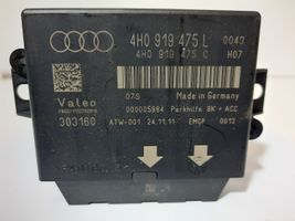 Audi A6 S6 C7 4G Unité de commande, module PDC aide au stationnement 4H0919475L