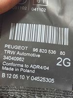 Peugeot 5008 Ceinture de sécurité arrière 9682053680