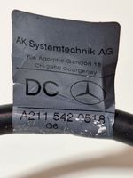 Mercedes-Benz E W211 Cavo negativo messa a terra (batteria) A2115420518