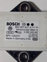 Audi A5 8T 8F Vakaajan pitkittäiskiihtyvyystunnistin (ESP) 8K0907637