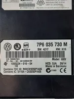 Volkswagen Touareg I Sterownik / Moduł sterujący telefonem 7P6035730M