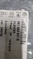 Volkswagen PASSAT B7 USA Konepellin ääni- ja lämpöeriste 561863831B