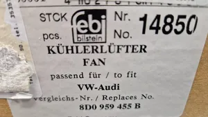 Audi A4 S4 B5 8D Jäähdyttimen jäähdytinpuhallin 8D0959455B