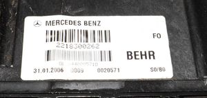 Mercedes-Benz S W221 Radiateur soufflant de chauffage 2218300262
