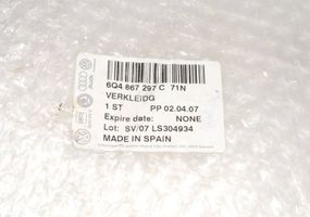 Volkswagen Polo IV 9N3 (B) pillar trim (bottom) 6Q4867297C