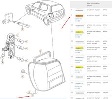 Volkswagen Polo III 6N 6N2 6NF Takavalot 6N0945111