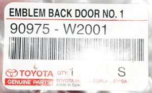 Toyota Corolla Verso AR10 Logo/stemma case automobilistiche 90975W2001