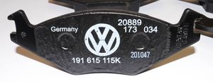 Volkswagen Golf II Stabdžių kaladėlės (Priekinės) 191698151E