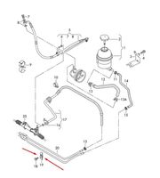 Volkswagen Crafter Cremagliera dello sterzo 2E0422875