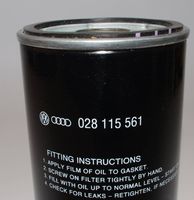 Audi 80 90 S2 B4 Filtro carburante 028115561