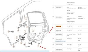 Volkswagen PASSAT B5 Ilmanoton letku 3B4971341