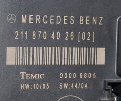 Mercedes-Benz E W211 Sonstige Steuergeräte / Module 2118704026