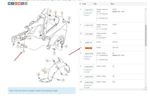 Volkswagen Fox Держатель крыла 5Z0821142