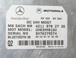 Mercedes-Benz E W211 Centralina/modulo bluetooth A2118702726