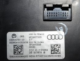 Audi A6 S6 C6 4F Avaimettoman käytön ohjainlaite/moduuli 4f0907335