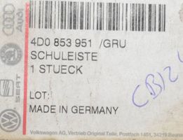 Audi A8 S8 D2 4D Apdaila priekinių durų (moldingas) 4D0853951