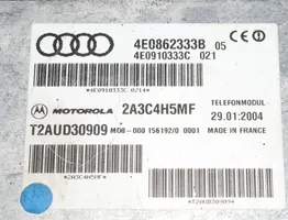 Audi A8 S8 D3 4E Telefono valdymo blokas 4e0862333b