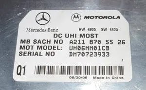 Mercedes-Benz E W211 Centralina/modulo bluetooth a2118705526