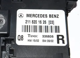 Mercedes-Benz E W211 Sterownik / Moduł drzwi A2118201626