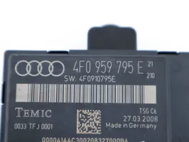 Audi A6 Allroad C6 Unité de commande module de porte 4F0959795E