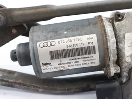 Audi A5 8T 8F Mechanizm i silniczek wycieraczek szyby przedniej / czołowej 8T2955119C