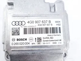 Audi A6 S6 C7 4G ESP (stabilumo sistemos) valdymo blokas 4G0907637B