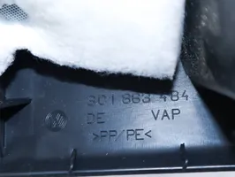 Volkswagen PASSAT CC Copertura del rivestimento del sottoporta anteriore 3C1863484