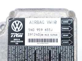 Volkswagen PASSAT CC Turvatyynyn ohjainlaite/moduuli 5N0959655J