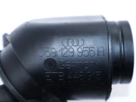 Audi A5 8T 8F Manguera/tubo de admisión turbo del aire 059129955H