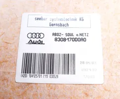 Audi A3 S3 8P Istuimen verhoilu 8P0881969