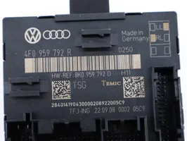 Audi A6 S6 C6 4F Oven ohjainlaite/moduuli 4F0959792R