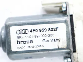 Audi A6 S6 C6 4F Moteur de lève-vitre de porte arrière 4F0959802F