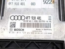 Audi A6 S6 C6 4F Variklio valdymo blokas 4F0907401E