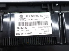 Audi A6 S6 C6 4F Panel klimatyzacji 4F1820043AL